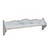 Rustikálna polica WHITE HOME COS12 Barevné provedení: Bílá patina K03 - bílá patina K03