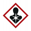 GHS 08, symbol Nebezpečné pre zdravie, samolepka, , 15 x 15 mm, 5 x 35 ks