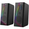 C-Tech SPK-17 reproduktory, 2.0, RGB, čierne SPK-17