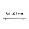 ArtExt Úchyt RELING Typ: RELING U3 - 224 mm