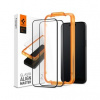 Spigen Glass tR AlignMaster 2 Pack FC Black iPhone 15 AGL06906