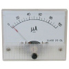 Analógový panelový ampérmeter 69C9 100uA DC