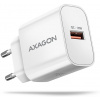 Axagon ACU-QC18W, nabíjačka do siete, USB-A, 18W, biela ACU-QC18W
