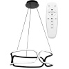 LED stropné svietidlo s diaľkovým ovládaním APP790-CP TRIO Black