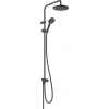 Hansgrohe Vernis Blend - Sprchový set Showerpipe 200 Reno, matná čierna 26272670
