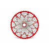 Kazeta Garbaruk - Shimano MS 10-52T Farba: Červená, Počet zubov: 10-52T