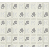 A.S. Création | Vliesová tapeta na stenu Karl Lagerfeld 37842-2 | 0,53 x 10,05 m | biela, metalická, šedá + Biela, metalická, šedá vliesová tapeta na stenu 378422 v rozmere 0,53 x 10,05 m