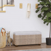 zahrada-XL Úložné lavice 2 ks so sivým vankúšom 69 cm Cattail 351812