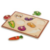 Školské vkladacie puzzle Zelenina, 8 dielikov