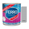 Chemolak Ferro Color U2066 9110 hliníková Pololesk - základná a vrchná farba na kov 0,75l