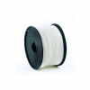Tlačová struna (filament) GEMBIRD, ABS, 1,75mm, 1kg, biela (3DP-ABS1.75-01-W)