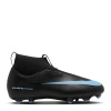 Nike Zoom Mercurial Superfly 10 Academy Juniors Firm Ground Football Boots Black/Blue 5 (38)