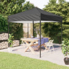 Skladací párty stan antracitový 2x2 m-ForU-93495