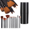 Paradox 12-dielná sada štetcov MAKE-UP / Čierna