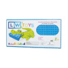 L-W Toys Velká podložka na stavění - JUNIOR 16x32 bodů modrá