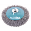 Makita miskovitá kefa z oceľového drôtu, vlnitý drôt 0,3 mm, 115 mm D-39849