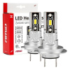 LED žárovka H7 AMIO, 9–18 V, 42 W, bílá 6500 K, 2 ks