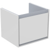 Ideal Standard Connect Air - Skrinka pod umývadlo CUBE 550 mm, 1 zásuvka, lesklá biela E0844KN