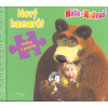 Máša a medveď - Nový kamarát - Kniha s puzzle