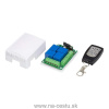 Diaľkovo ovládaný spínač 12V / 4 x 10A