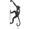 Lampa Monkey pravá vonkajšie nástenné svietidlo čierna