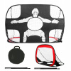 FUTBALOVÁ BRÁNKA PRENOSNÁ PLÁŽOVÁ ZÁHRADA 120*75*75 CM SET BRÁNOK PRENOSNÝ