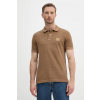 Bavlnené polo tričko United Colors of Benetton 3089U302D hnedá M