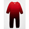 GAP Baby pletený overal ombré Červená 3-6M Červená Červená