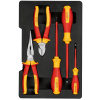 BOSCH 5-dielna zmiešaná sada ručného náradia VDE Professional 1600A02NG2