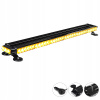 STROBOSKOP ORANŽOVÝ LED NOSNÍK VÝSTRAŽNÁ LAMPA ODŤAHOVKA NA MAGNET 95CM