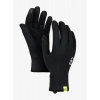 Vlnené rukavice Ortovox 185 Rock'N'Wool Glove Liner - black raven