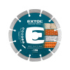 EXTOL INDUSTRIAL kotúč diamantový rezný segmentový Grab Cut, suché rezanie, O 150x22,2x2,3mm 8703033