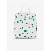 Zeleno-biely dámsky vzorovaný batoh Desigual New Splatter Sumy Mini biela | tyrkysová | zelená One size DESIGUAL 8445110509876