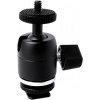 Kupo KS-CB03 Mini Ball Head with Hot Shoe Adapter