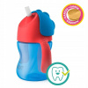 Philips AVENT Hrnček s ohybnou slamkou 200 ml chlapec + P&M Miska 6m+
