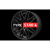 CMS C25 7x17 4x100 ET50 Matt Black