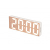 Designové LED hodiny - budík 5877WH Karlsson 16cm