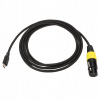 MIKROFÓNOVÝ KÁBEL STEREO JACK KONEKTOR XLR USB C