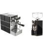 Stone Espresso Mine Black + Eureka Mignon Turbo, CR black