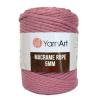 Špagát Macrame Rope 5 mm Špagát Macrame Rope 5 MM Staroružová 792