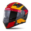 Cassida Moto přilba Integral 3.0 DRFT oranžová matná/červená fluo/černá/bílá (Velikost: L (59-60))