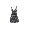 SANTA CRUZ šaty - Patchwork Dress Black Patchwork (BLACK PATCHWORK) veľkosť: 8