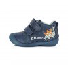 D.D.Step D.D. Step kožené topánky 015 fosforeskujúce dino - royal blue Veľkosť-obuvi: 19