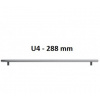 ArtExt Úchyt RELING Typ: RELING U4 - 288 mm
