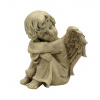 Anjel: smútočný, sediaci - 16 cm - LOX50