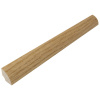 Döllken Profiles Čtvrtkruhová dýhovaná světlý dub 14 mm x 14 mm x 2500 mm
