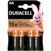 Alkalická batéria Duracell AA (R6) 4 ks