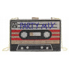 Ženy retro rádio tvar crossbody bag pu kožu (Ženy retro rádio tvar crossbody bag pu kožu)
