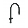 Hansgrohe 72800670 Talis M54 210 kuchynská páková batéria s vyťah. sprškou, 2jet, čierna HG 72800670