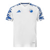 adidas F.C. Copenhagen Home Shirt 2024 2025 Juniors White 13 Years